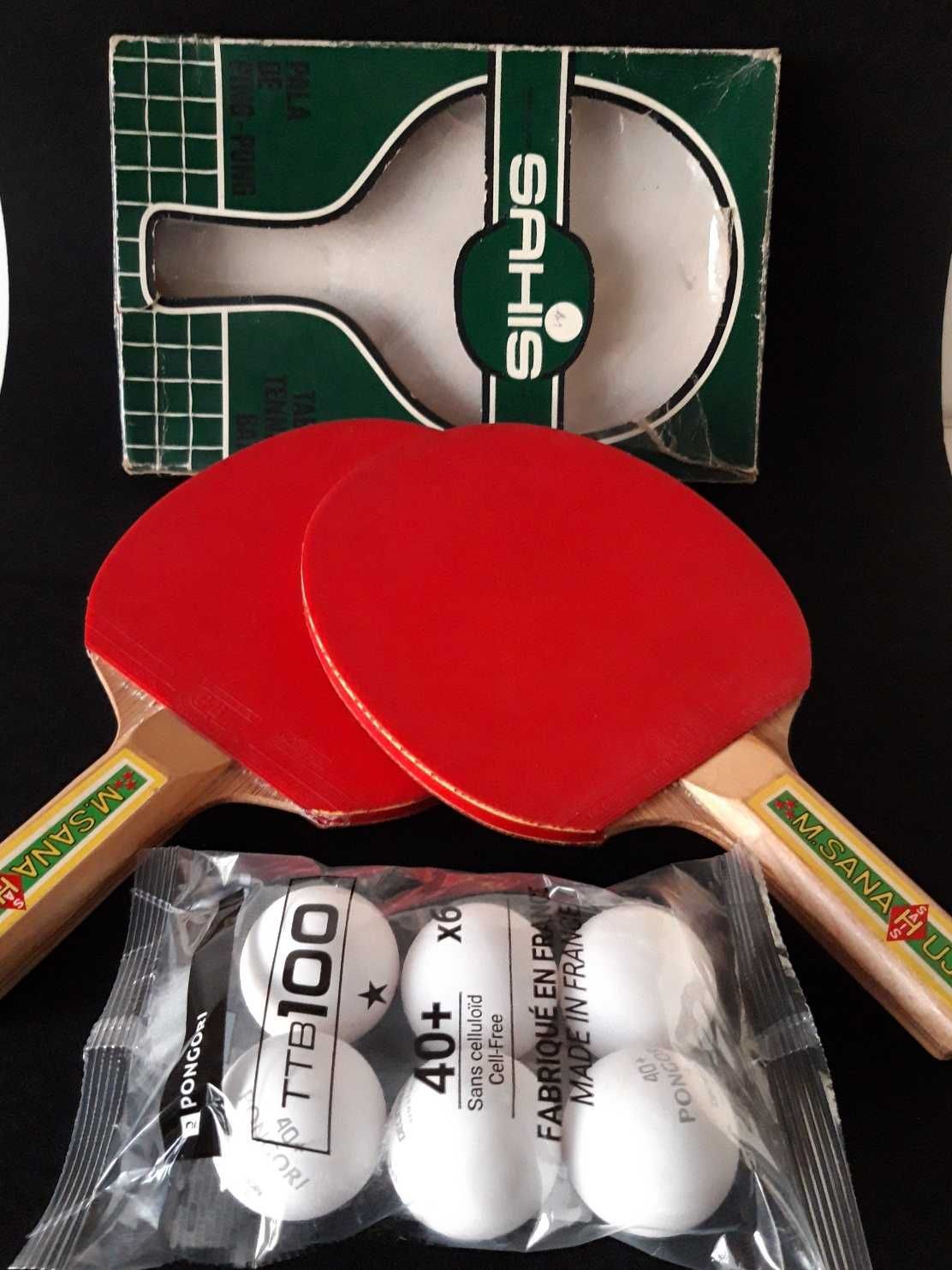 Raquetes Ping Pong Sahis - 5 Estrelas - Profissional