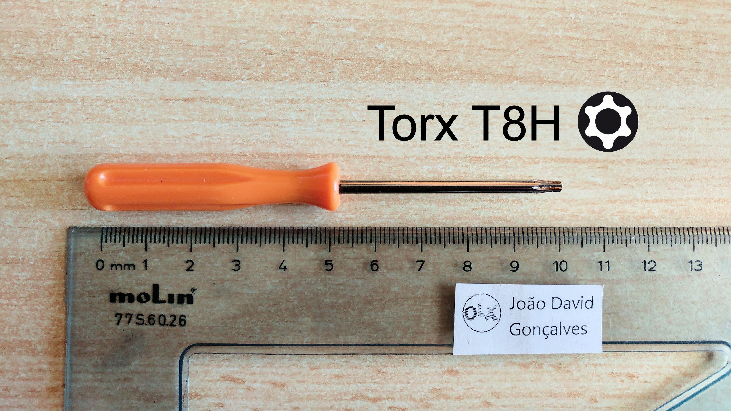 Chave ferramenta torx T8 T8H abertura reparação PlayStation 3/4, Xbox