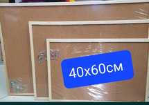 Доска пробковая 40х60см Дошка коркова Нова