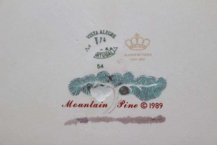 Covilhete Pequeno Coleção Mountain Pine Vista Alegre 1980