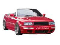 Zderzak spoiler Audi 80 B4 Kwadratowe lampy Tuning przód przedni