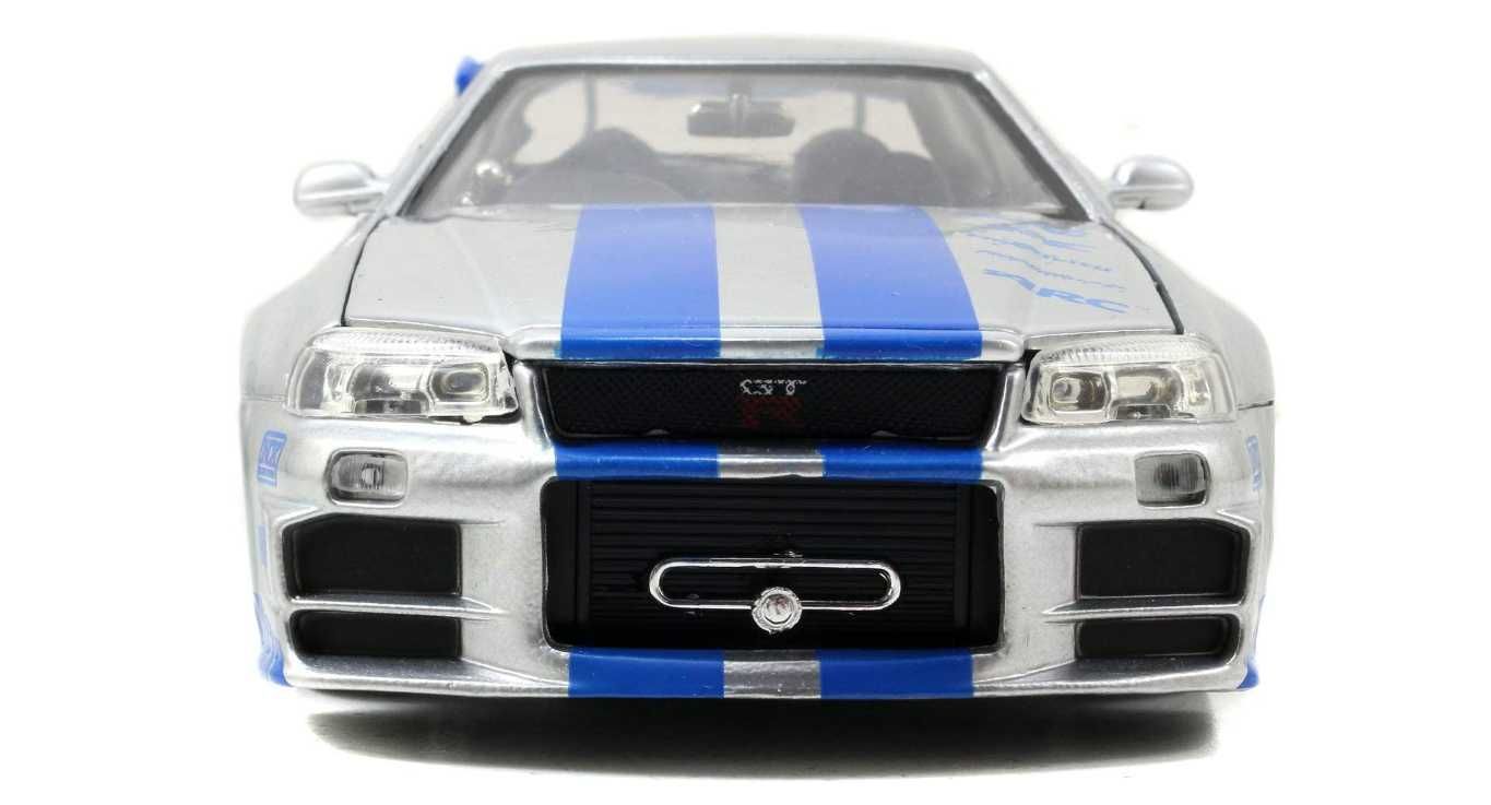 Brian’s Nissan Skyline GTR R34 2Fast 2Furious Modelo Diecast 1/24