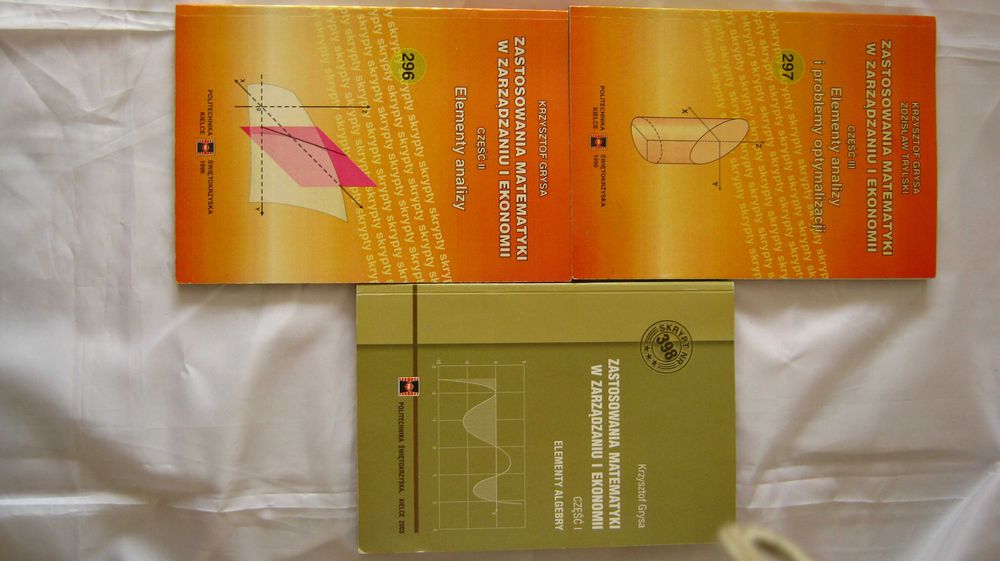 Zastosowanie matematyki w zarządzaniu i ekonomii