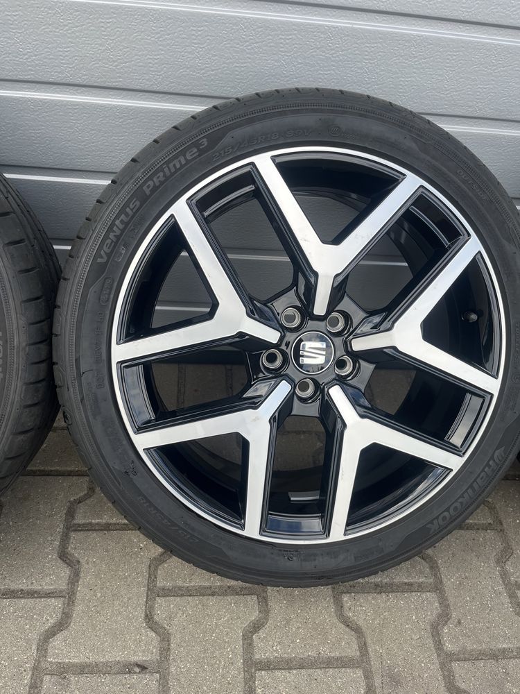 Koła letnie 18” Seat Ibiza FR Arona 5x100 215/45/18 Hankook
