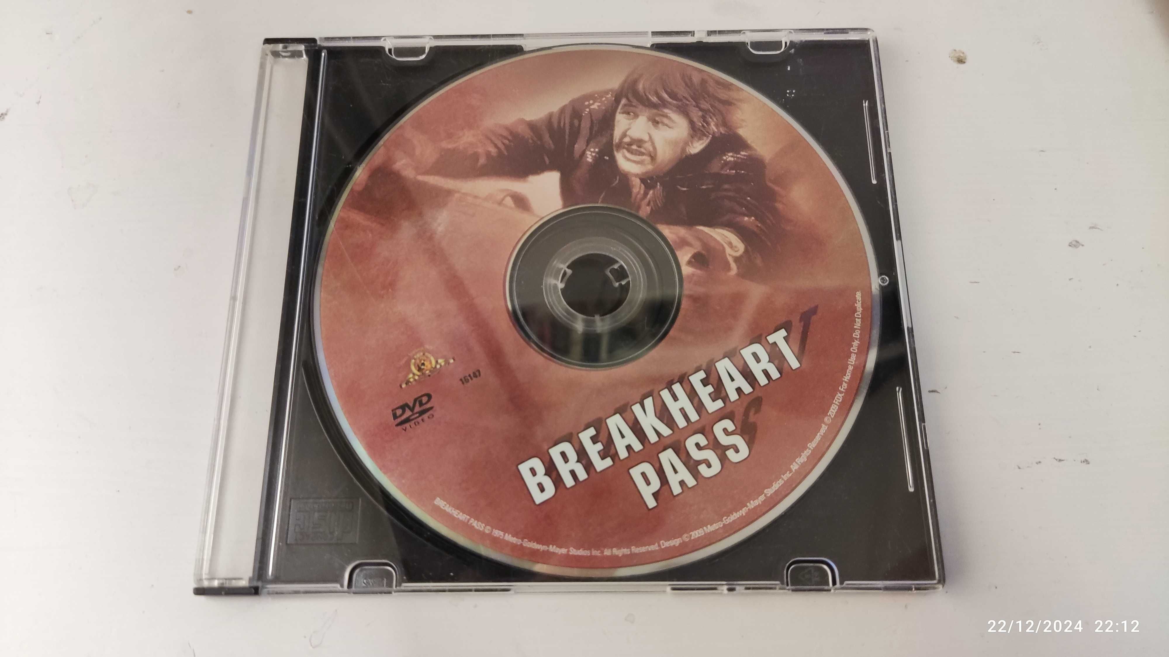 Przełęcz złamanych serc Charles Bronson DVD klasyczny western DVD !