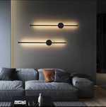 Nowoczesna lampa kinkiet LED dekoracyjny 80cm