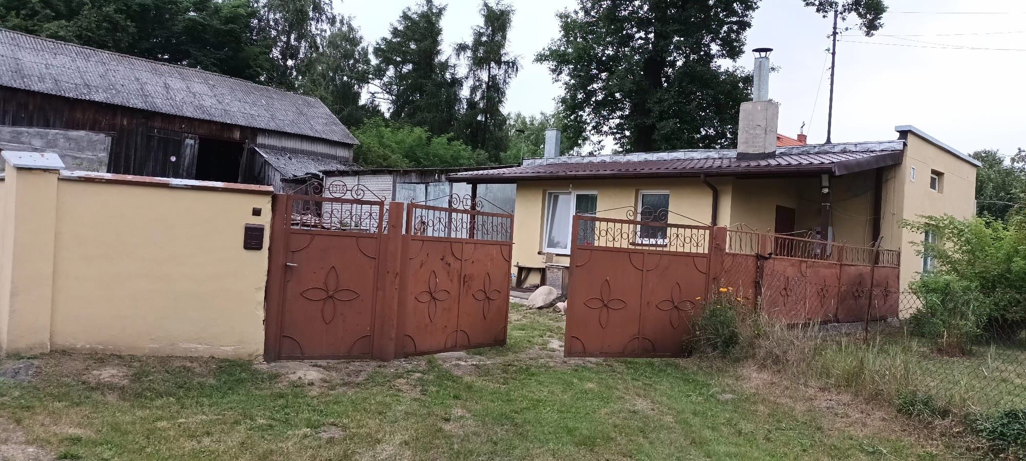 Działka budowlana z domem między Łodzią a Strykowem - Imielnik Stary