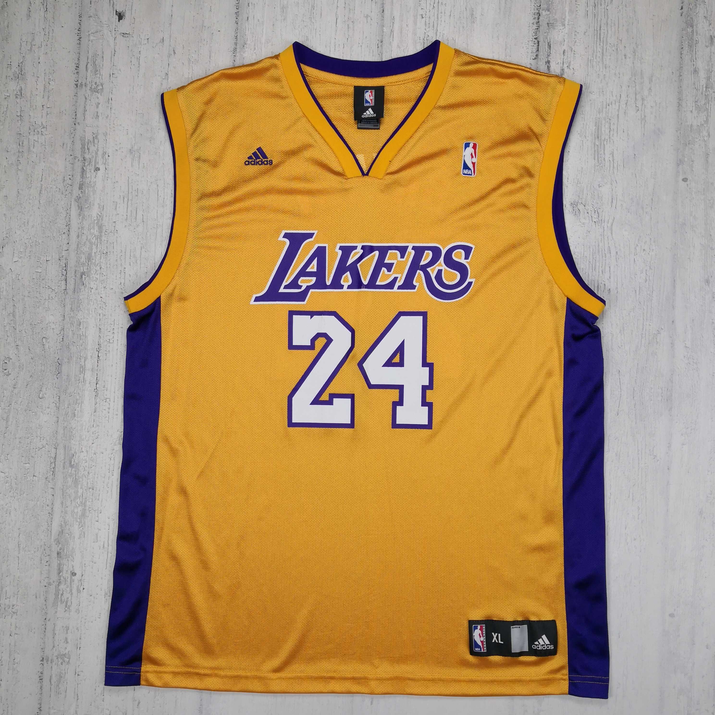 Adidas Los Angeles Lakers 24 Kobe Bryant XL koszulka kolekcjonerska