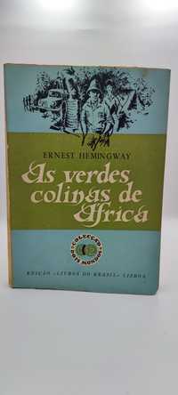 Livro - Ref: CxB - Ernest Hemingway - As Verdes Colinas de Africa