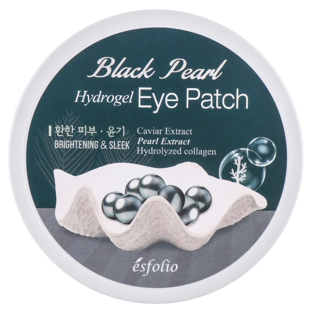 Esfolio Black Pearl hydrożelowe płatki pod oczy 60szt