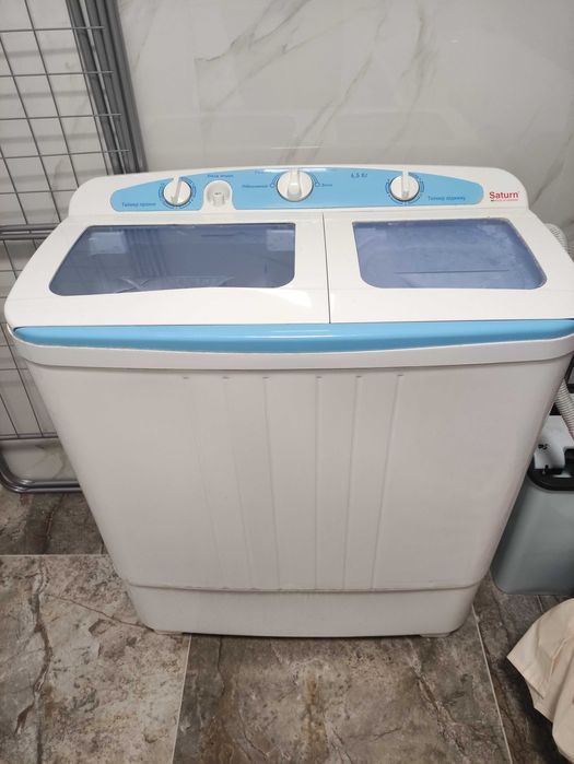 Пральна машина напівавтомат Сатурн 6.5кг