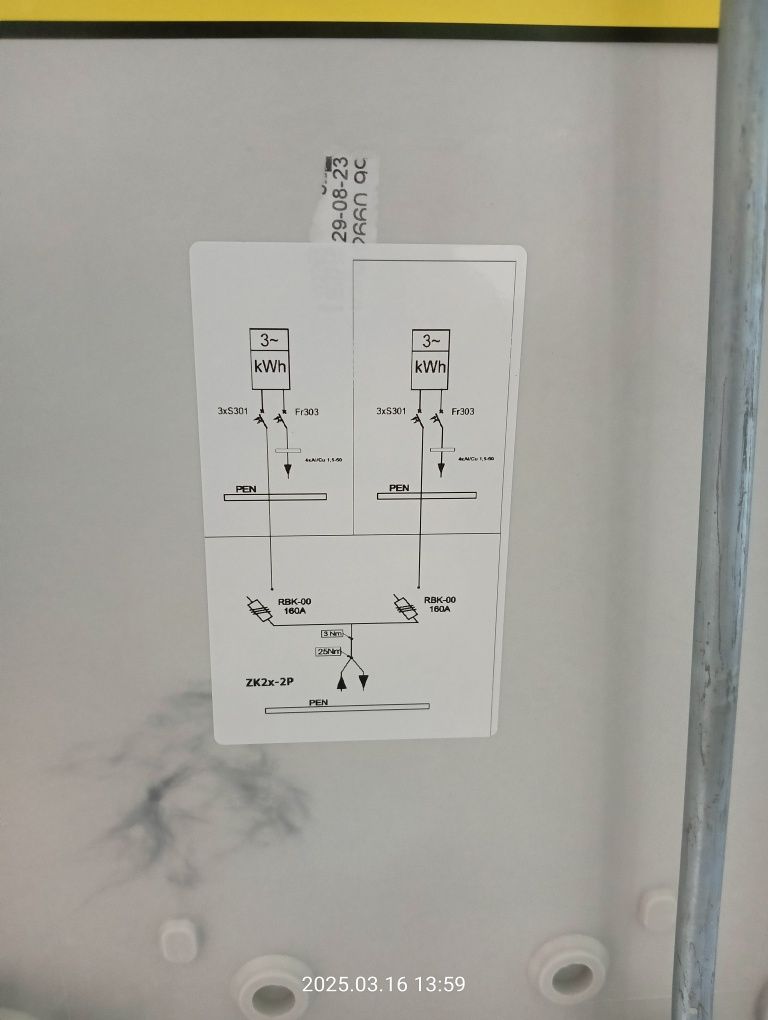 Złącze kablowe pomiarowe Enea ZK2X-2P
