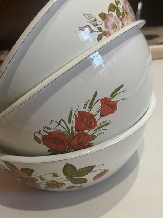 Ємальована миска  , 28х10, нова