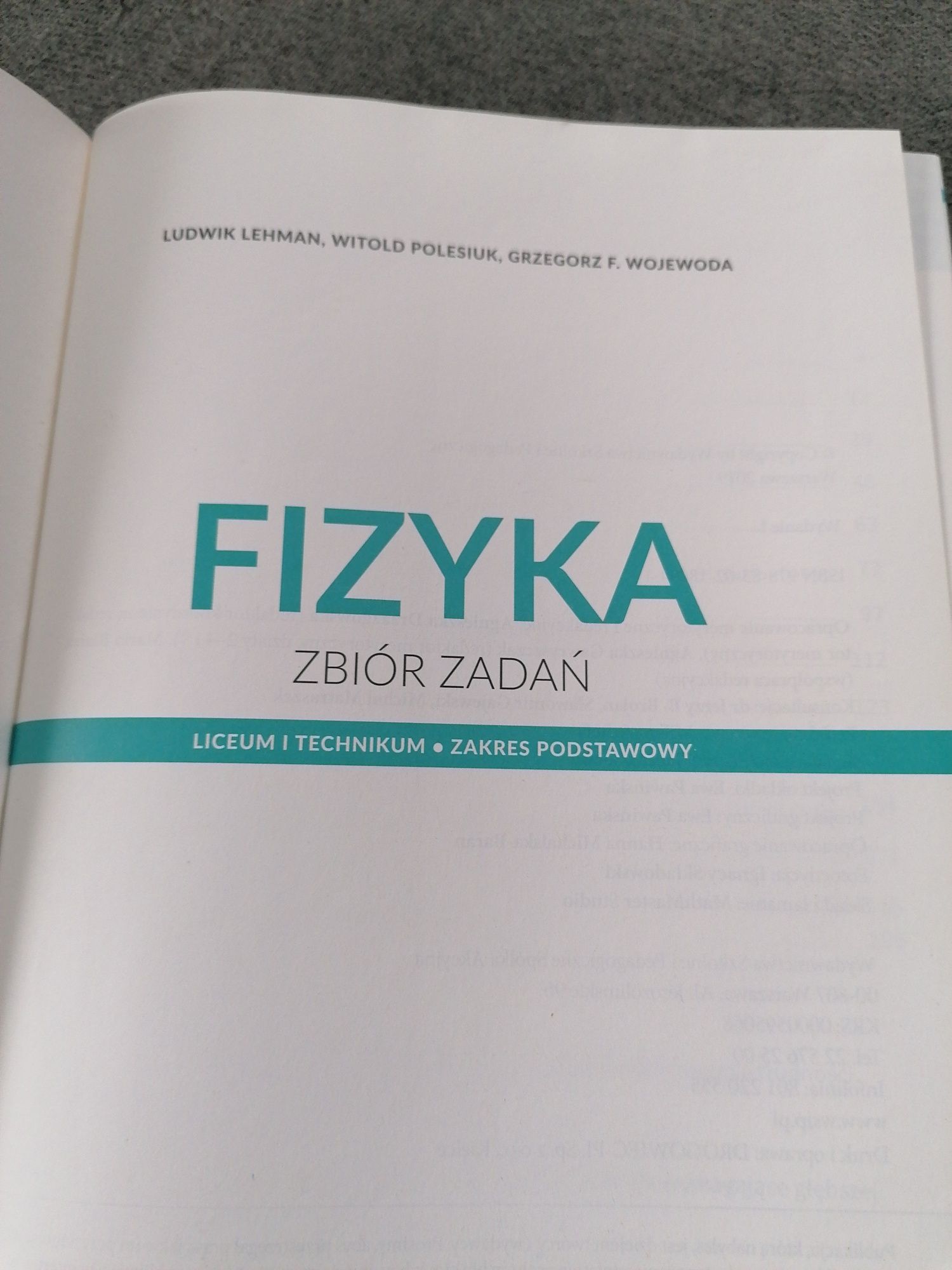 Fizyka zbiór zadań