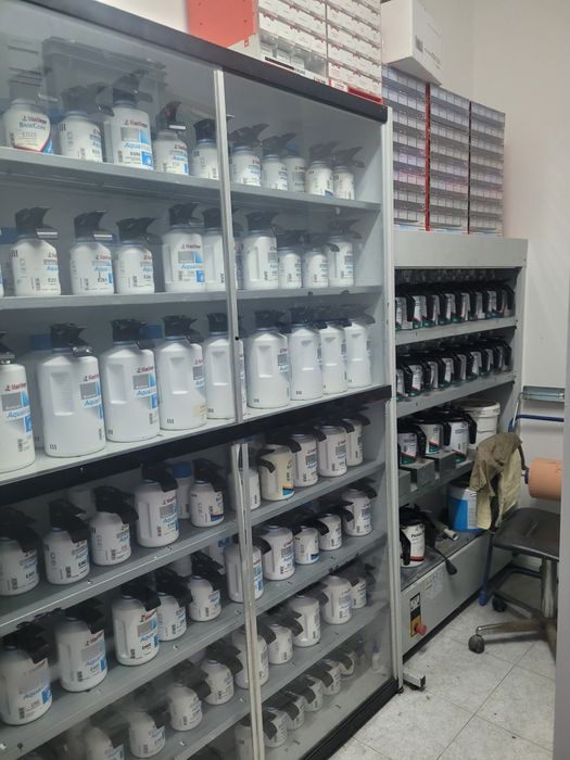 Secção de pintura auto completa