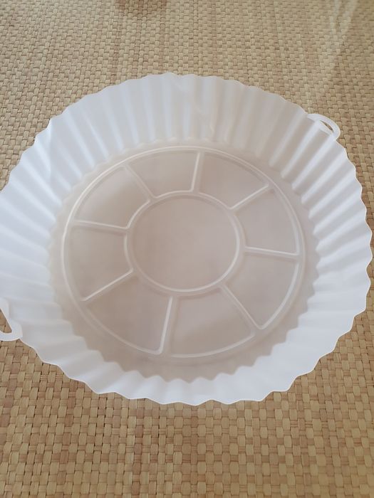 Base air fryer em silicone nova em varias cores