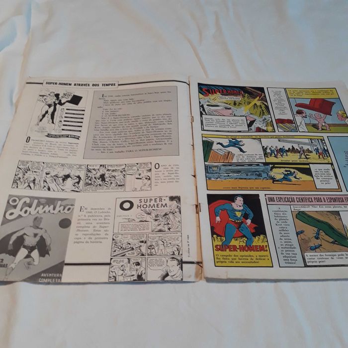 Banda Desenhada Antigo. Álbum  Action Comics N1