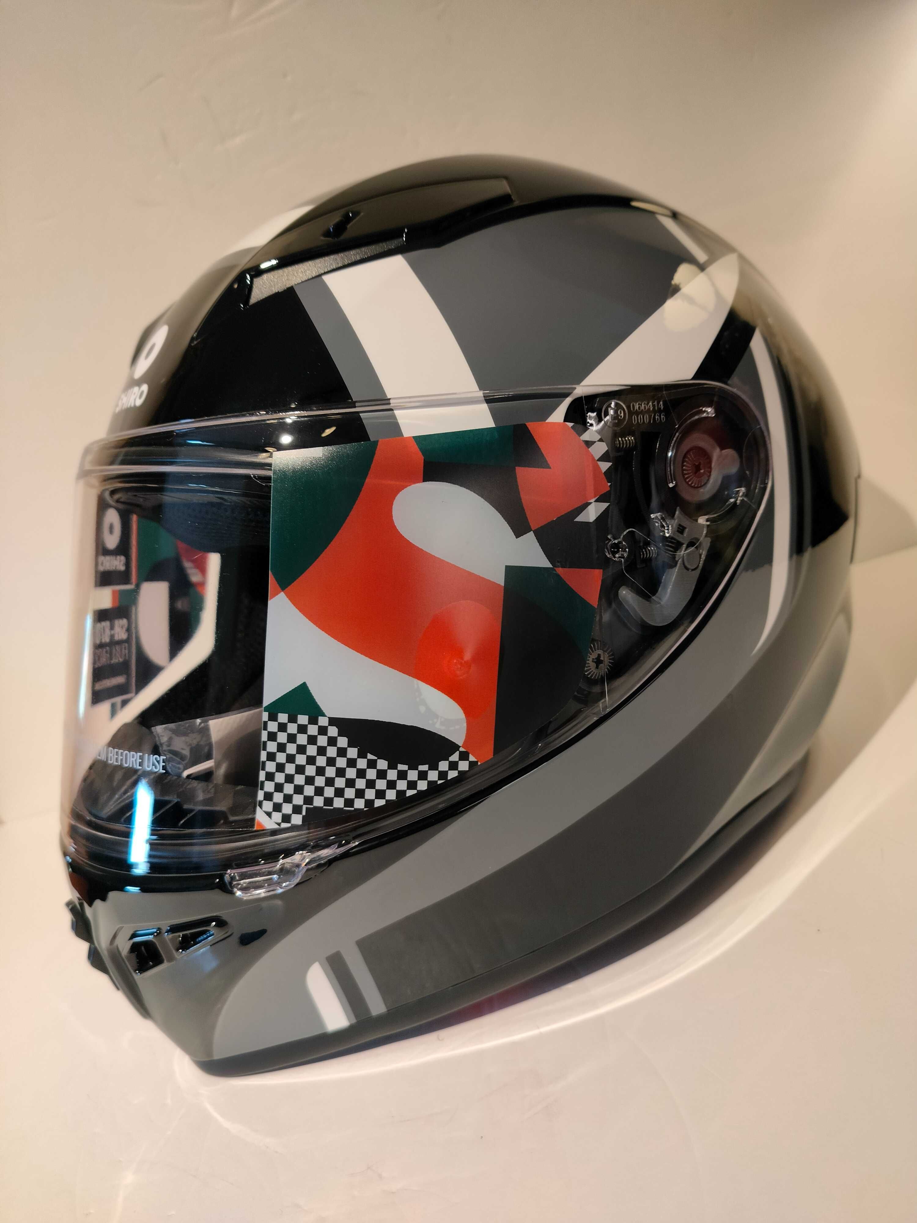 Capacete integral Shiro SH-870 mota scooter novo