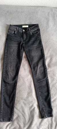 Spodnie jeansy czarne 27 XS