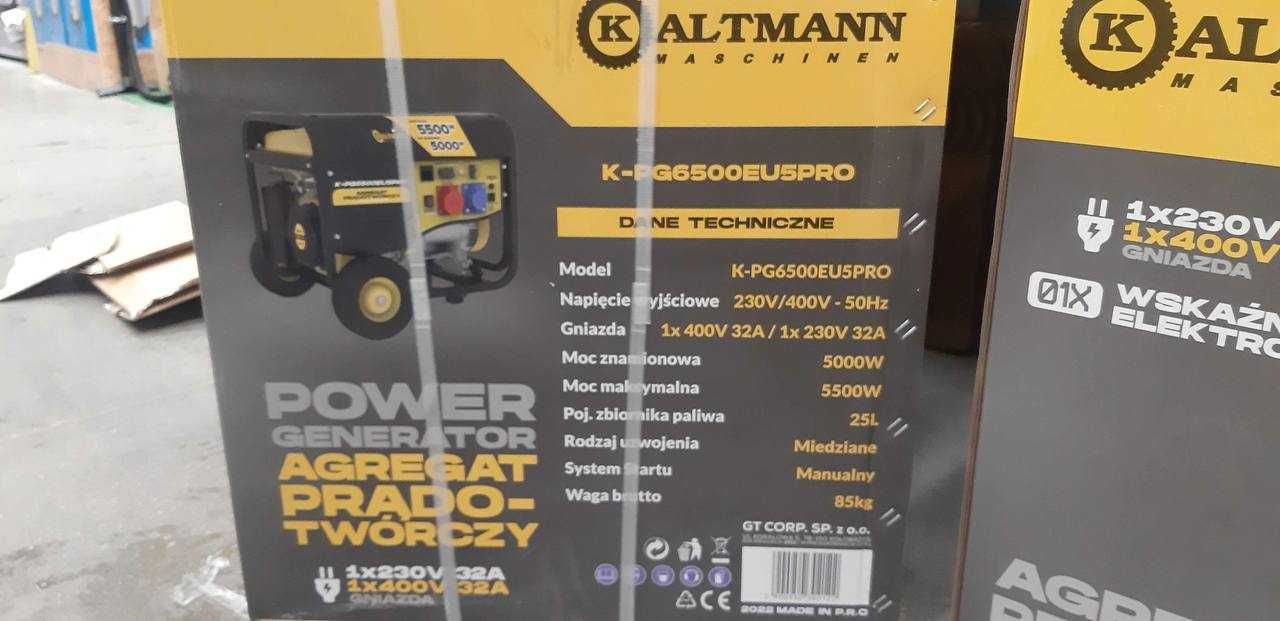 В наявності!!! Kaltmann Agregat K-PG6500PRO EUR5 5.5 кВт