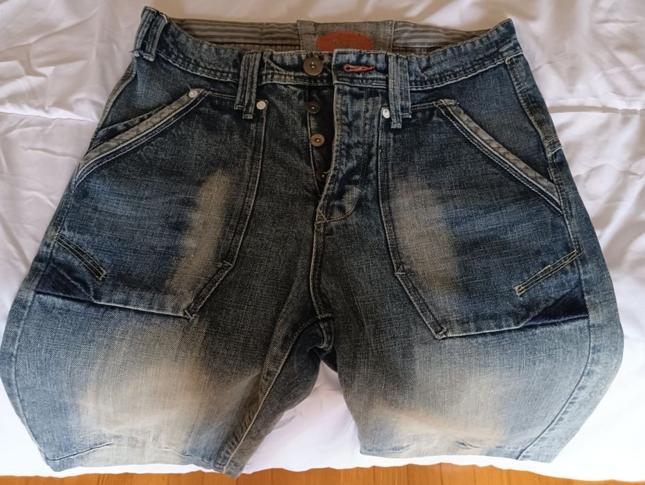 Calção ganga Vintage Denim