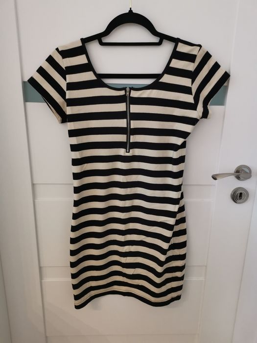 Sukienka w paski NEW YORKER r.38