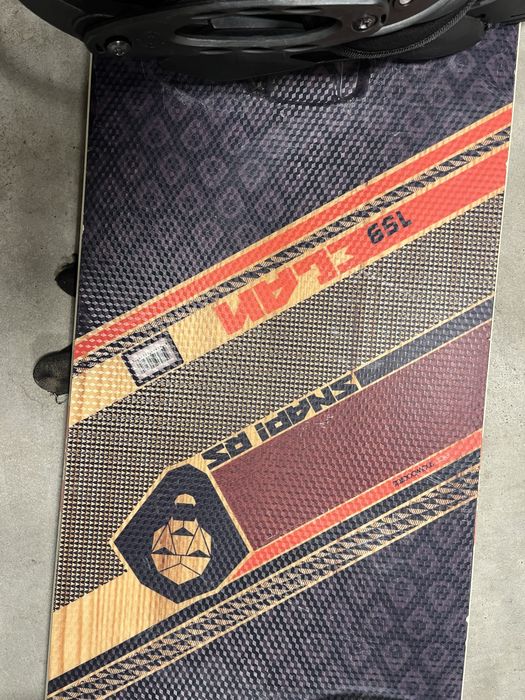 Deska snowboardowa elan snap 159cm z wiazaniami elan