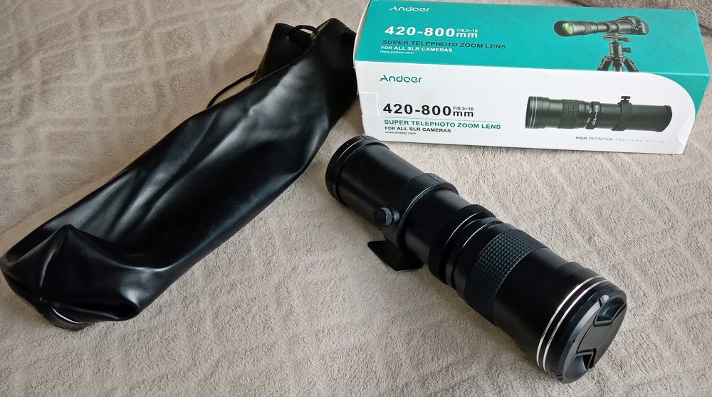 Obiektyw zmiennoogniskowy 420-800 mm
F8,3 Nikon