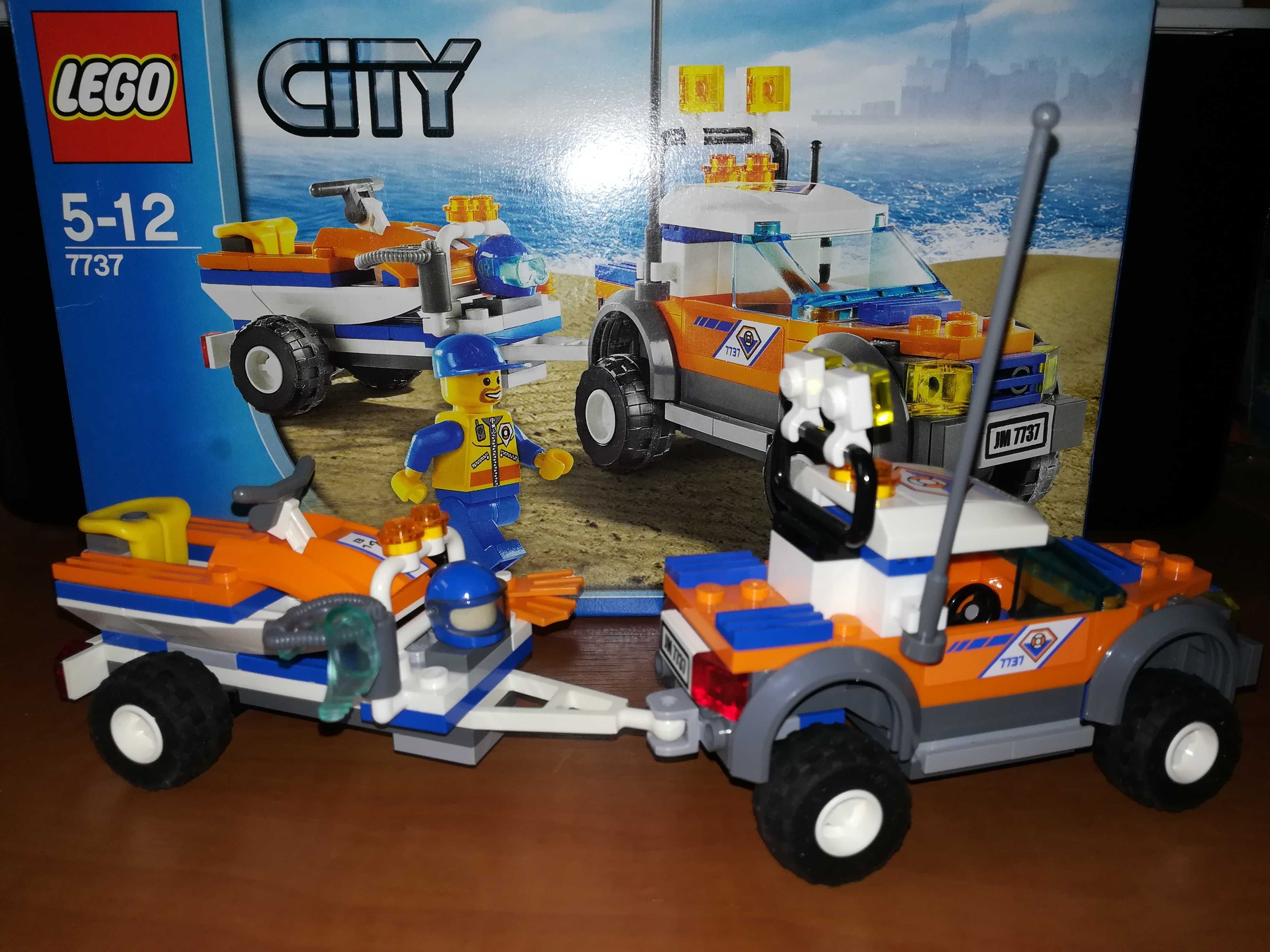 Lego City 7737 oryginalne klocki, instrukcja, pudełko