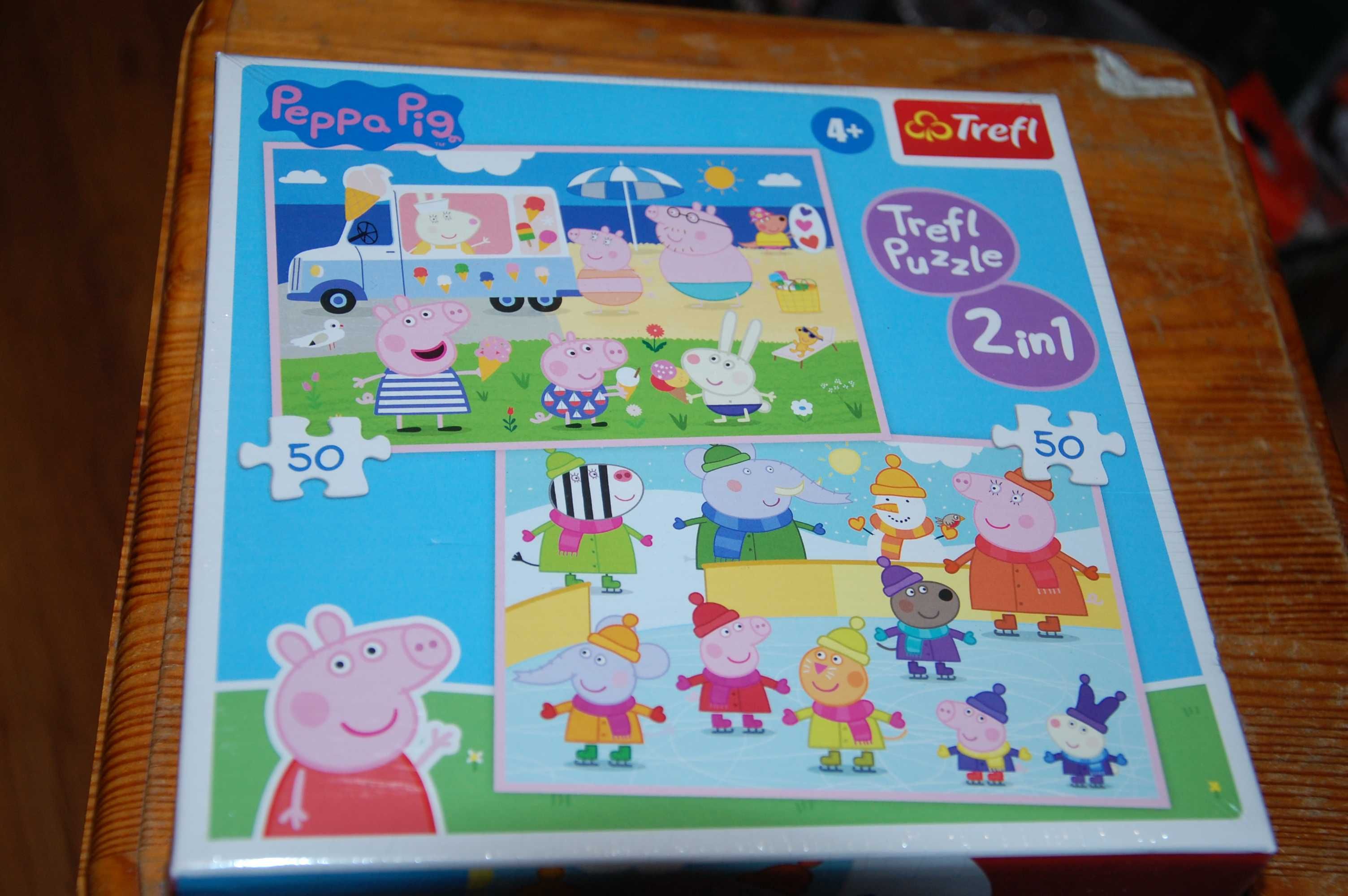 nowe puzzle PEPPA PIG