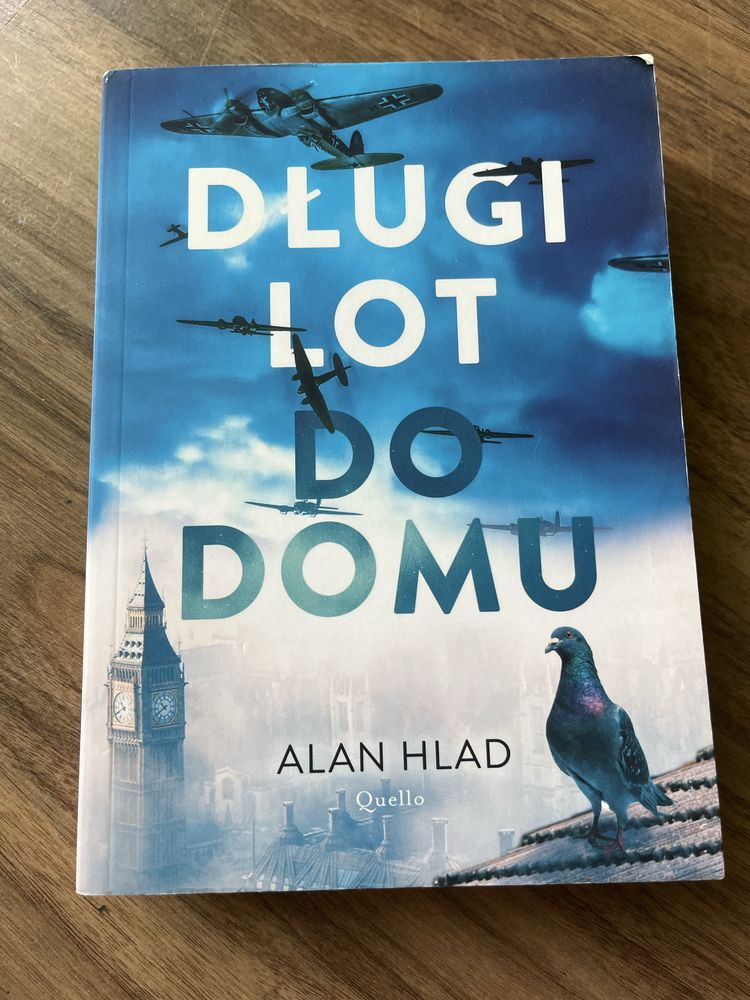 Długi Lot Do Domu książka książki Alan Hlad