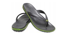 NOWE Klapki JAPONKI CROCS męskie damskie unisex na basen GRAFIT 37/38