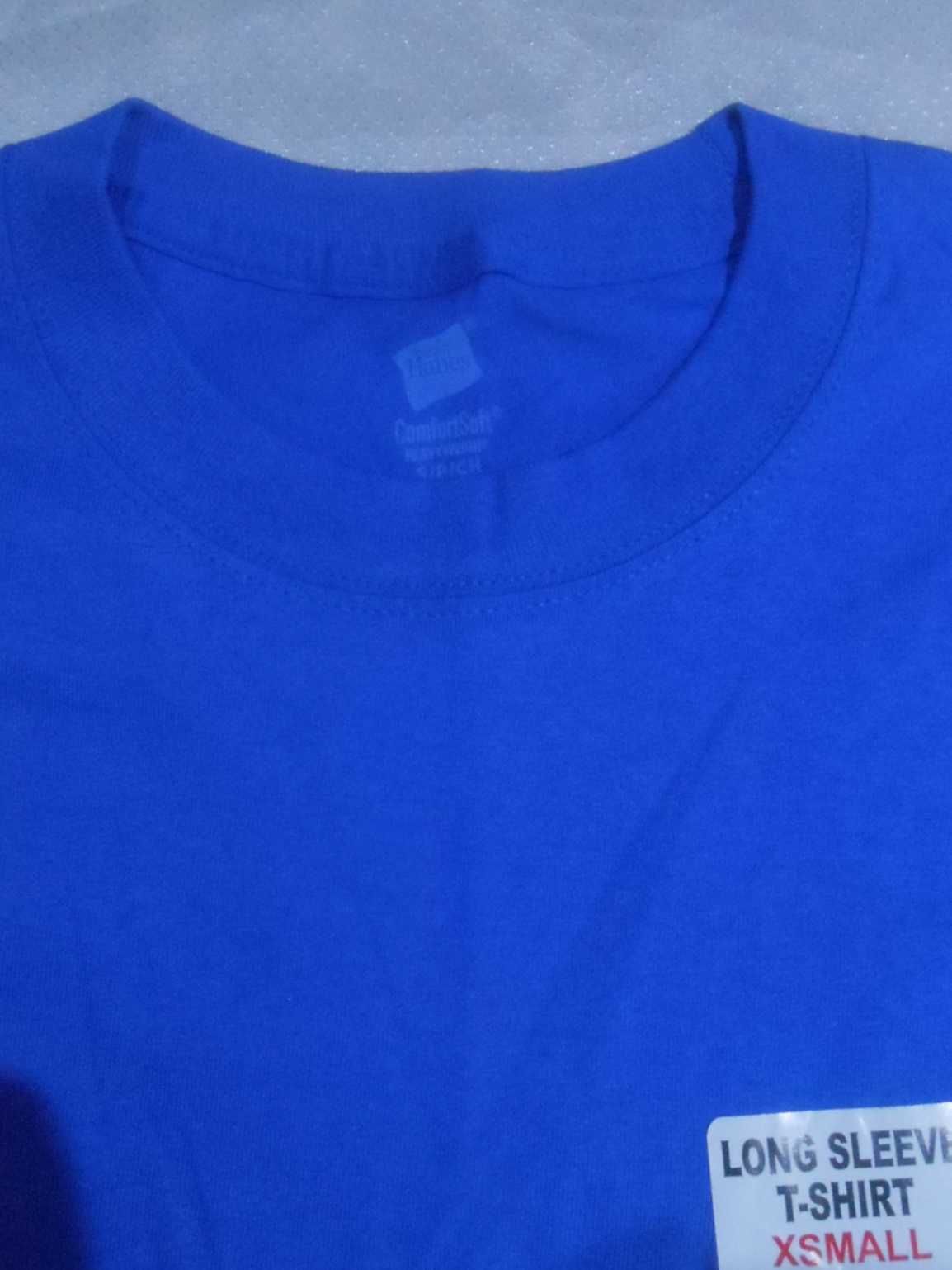 S Hanes USA Комфортная футболка с рукавом реглан свитшот толстовка