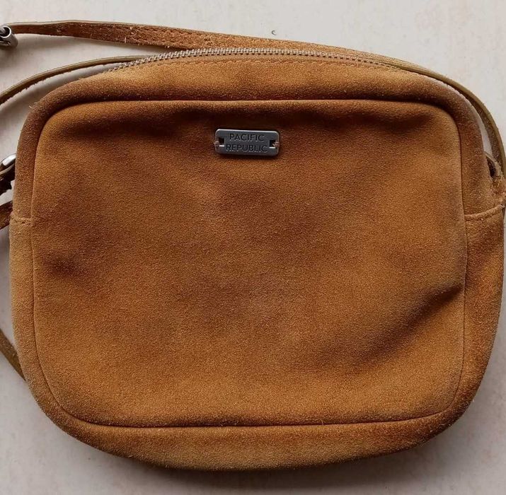 Mala de ombro castanha PULL&BEAR