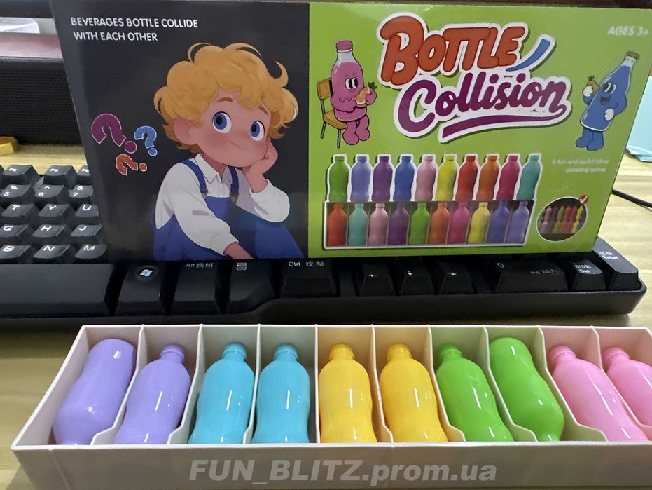 Настільна гра на співвідношення кольорів / Вгадай колір Bottle pairing