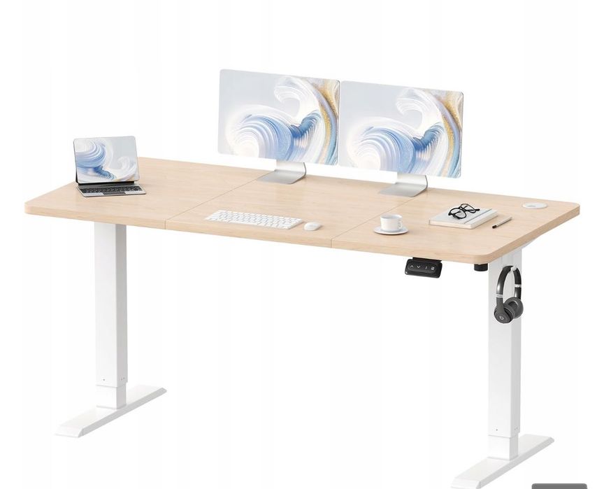 Biurko z regulacją wysokości