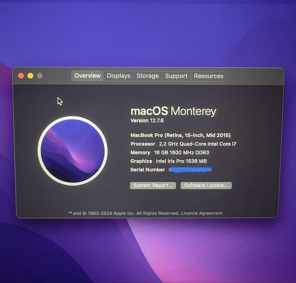 Macbook Pro 2015