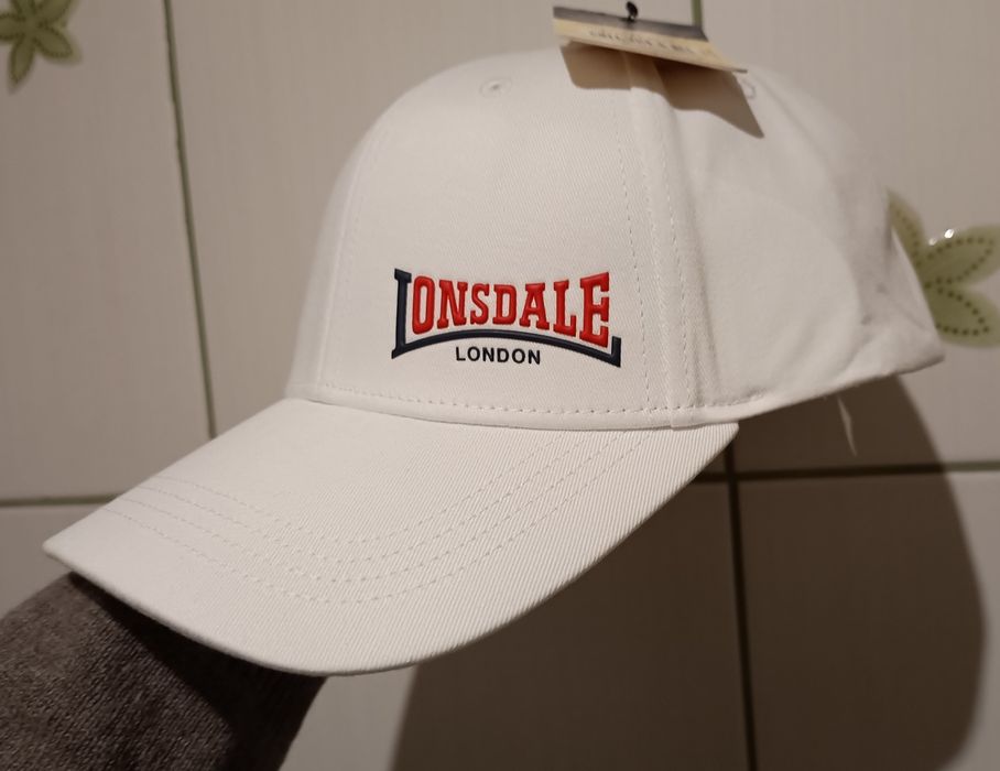 Lonsdale  NOWA czapka z daszkiem, Uniseks, 100% Bawełna, Roz. S-L