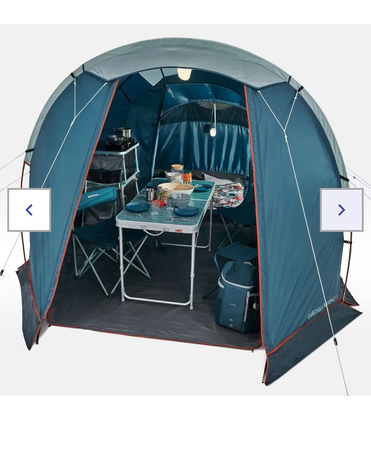 Tenda de campismo com varetas - Arpenaz 4.1 - Decathlon
