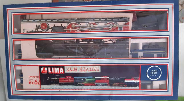 Coleção de carruagens dos anos 80 Lima models