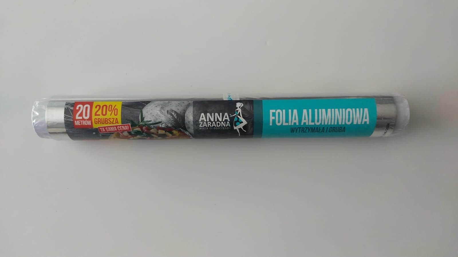 Folia aluminiowa Anna Zaradna 20m