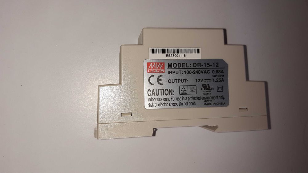 Fonte DIN DC 12 e 24V