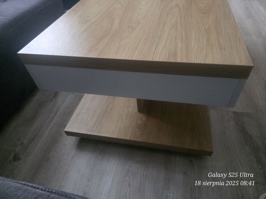 Ława Erla 110x60 dąb hikora Black red white