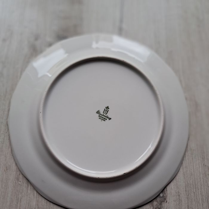 Porcelanowy talerz winterling kobalt
