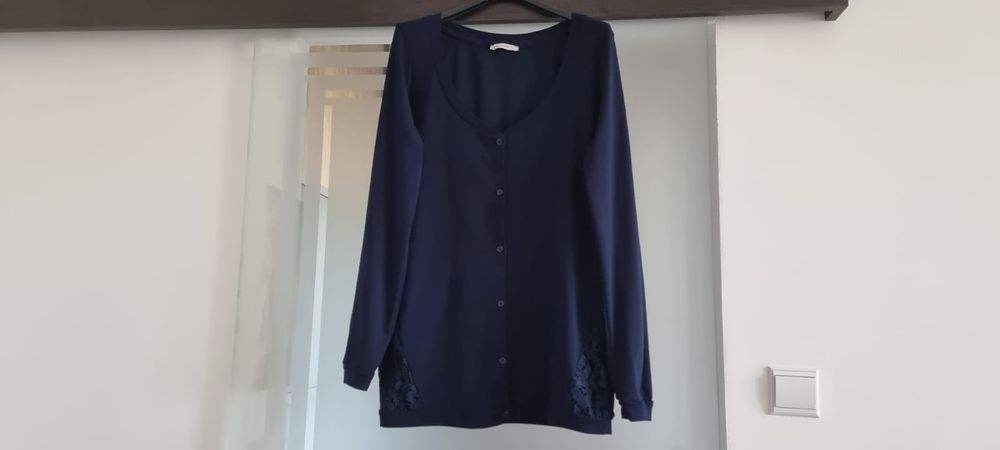 40/L - Calliope - nowy granatowy kardigan