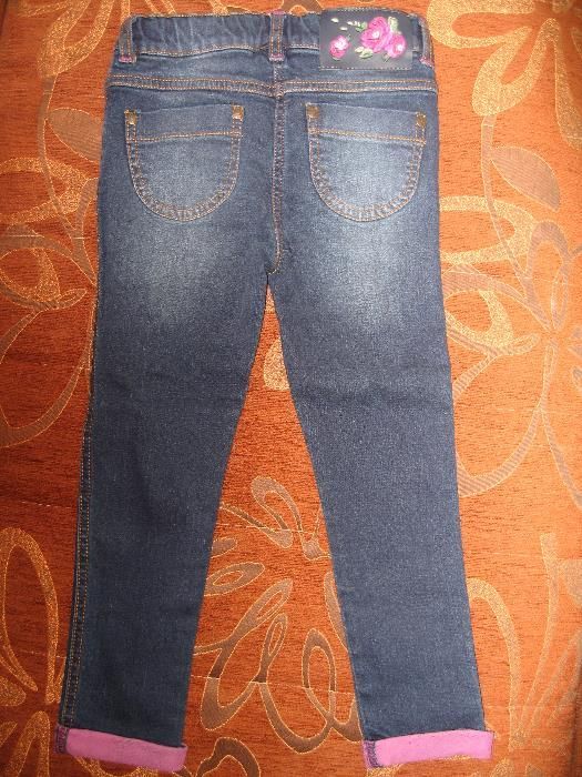 Nowe spodnie jeans 110 cm 4-5 lat F&F