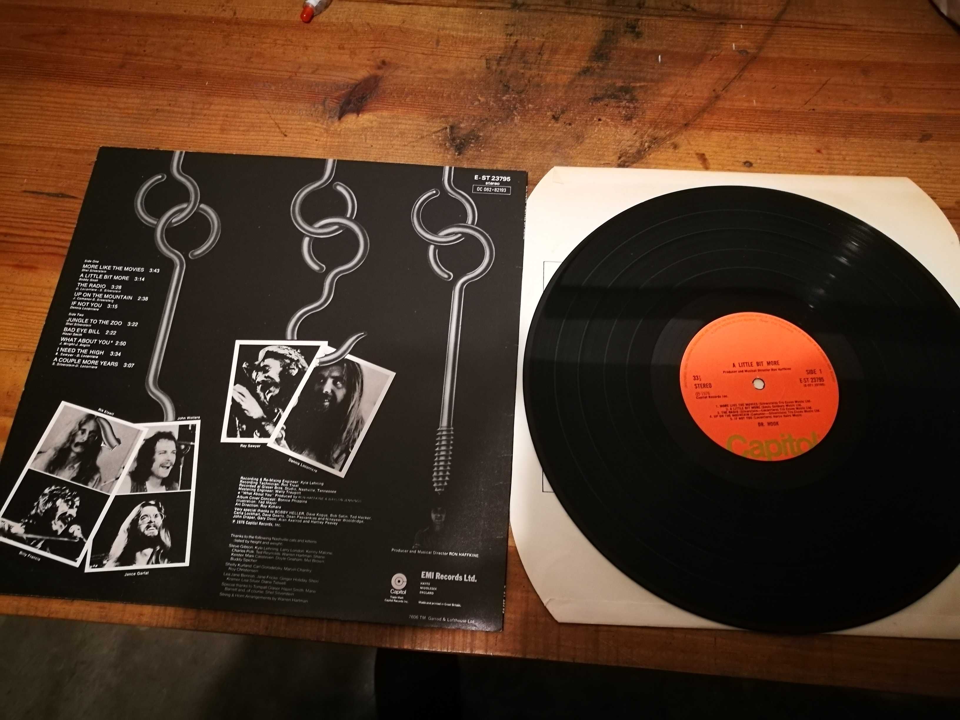 DR HOOK - A Little Bit More LP