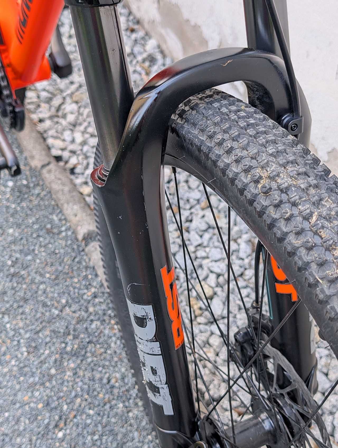 Rower Mongoose Fireball 26 Orange Dirt Street