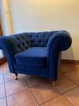 Fotel Chesterfield wykonany na zamówienie