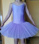 Tutu de ballet lilás da marca sansha
